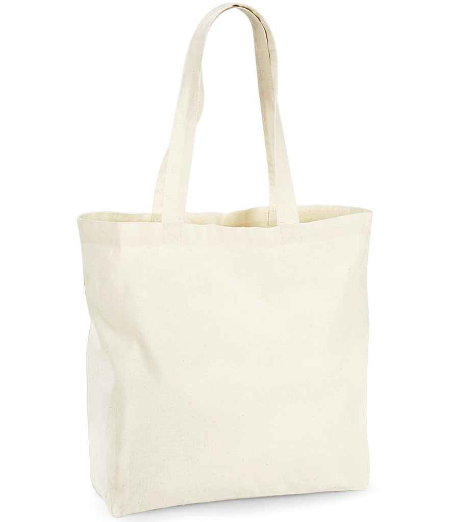 Westford Mill Organic Premium Cotton Maxi Tote Bag in Natural