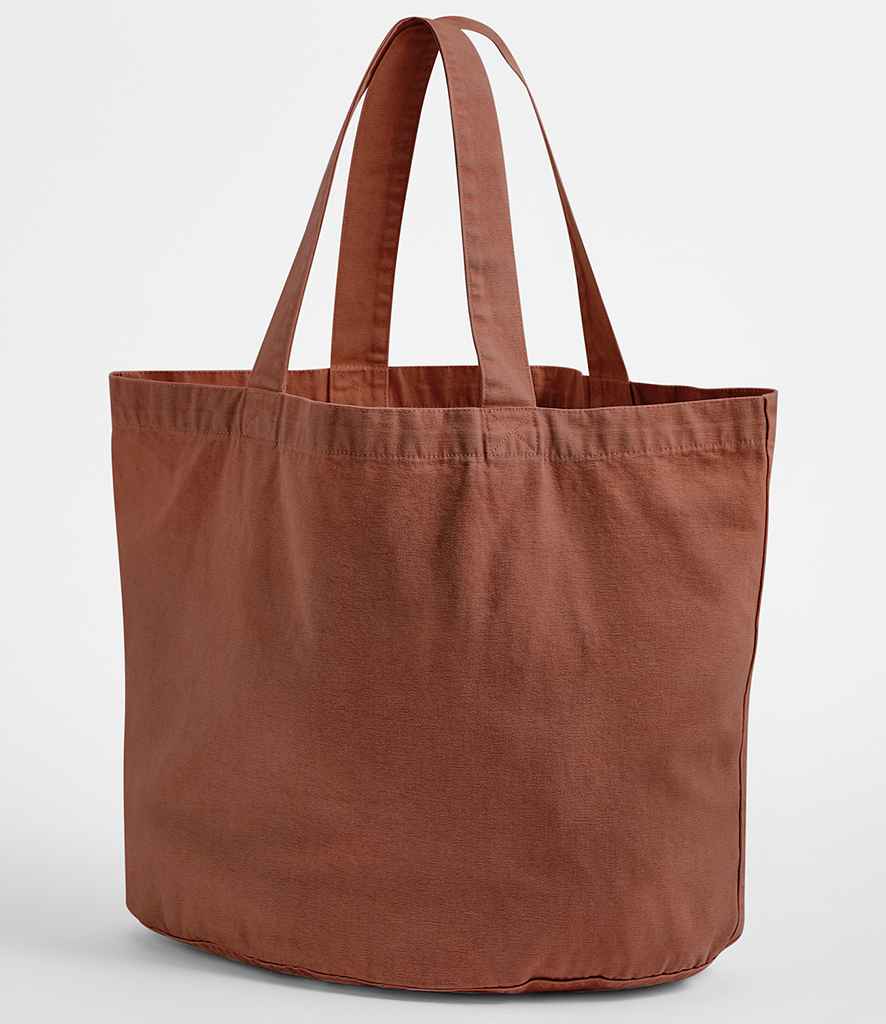 Westford Mill Garment Dyed Shopper in Vintage Orange Rust