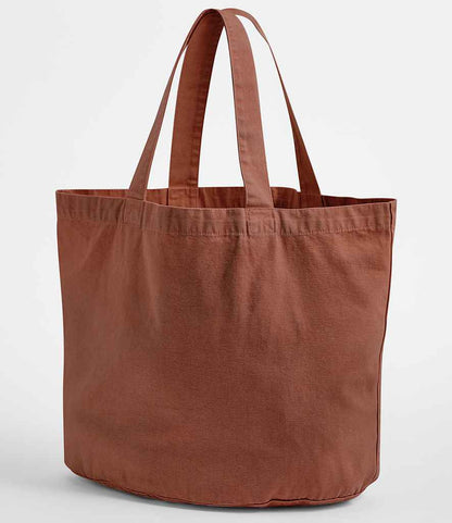 Westford Mill Garment Dyed Shopper in Vintage Orange Rust