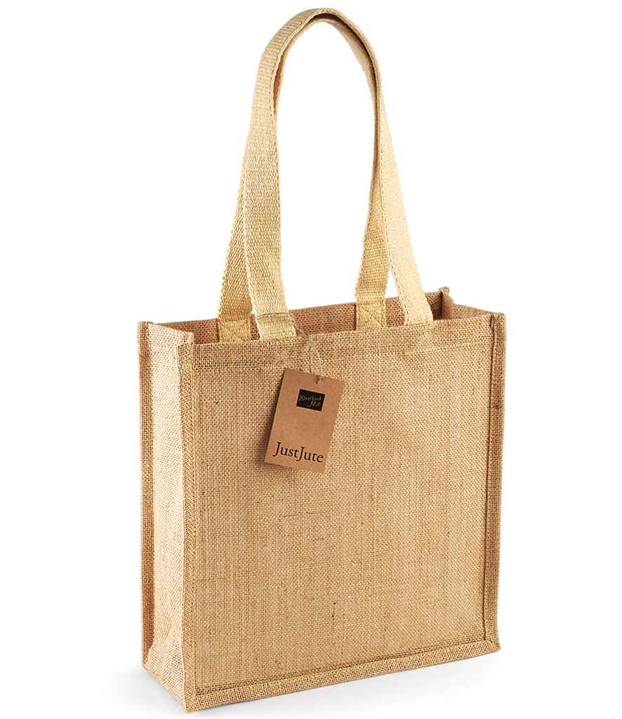 Westford Mill Jute Compact Tote Bag in Natural