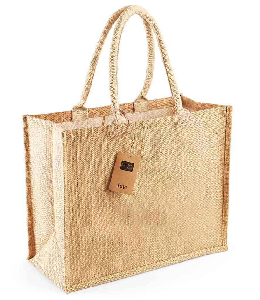 Westford Mill Jute Classic Shopper in Natural