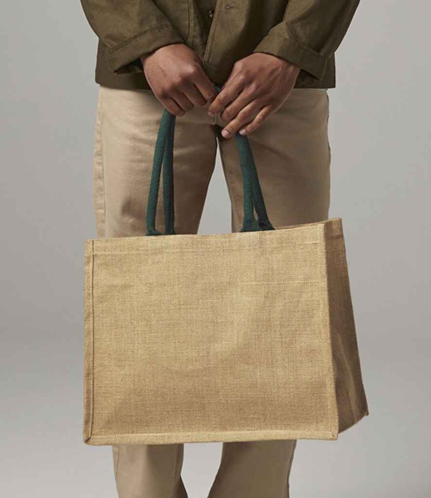 Westford Mill Jute Classic Shopper - model image