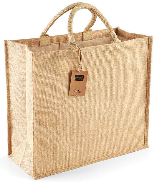 Westford Mill Jute Jumbo Shopper - model image