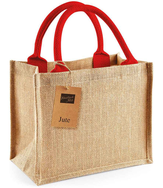 Westford Mill Jute Mini Gift Bag - model image