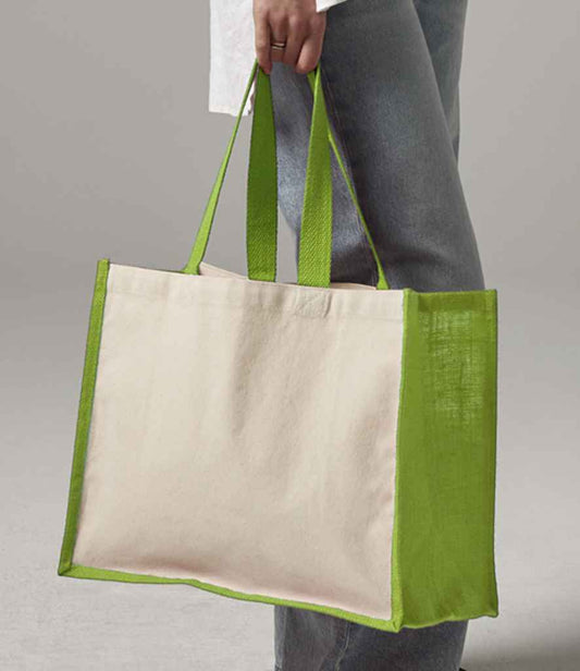 Westford Mill Westford Mill Printers Jute Classic Shopper