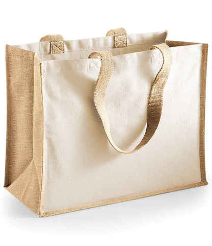 Westford Mill Printers Jute Classic Shopper in Natural