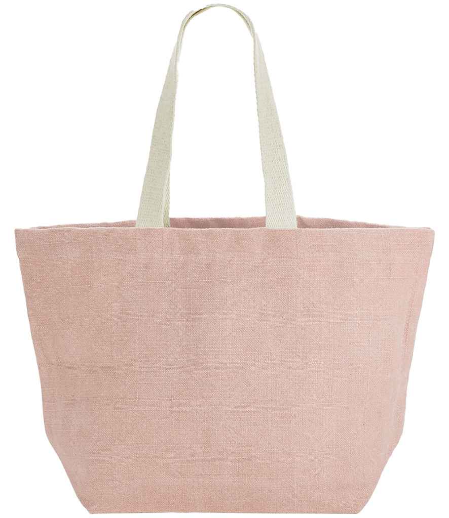 Westford Mill Soft Washed Jute Beach Bag in Blossom