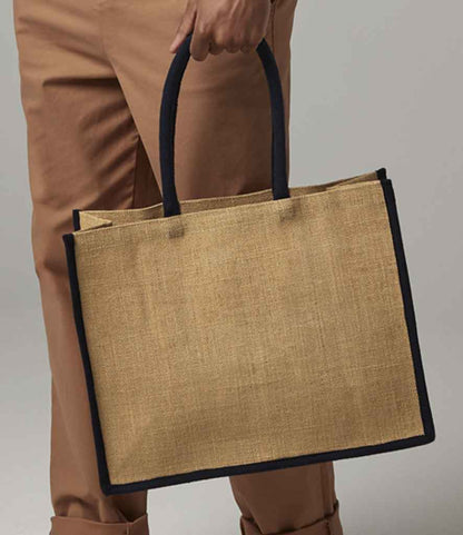 Westford Mill Westford Mill Natural Starched Jute Classic Shopper