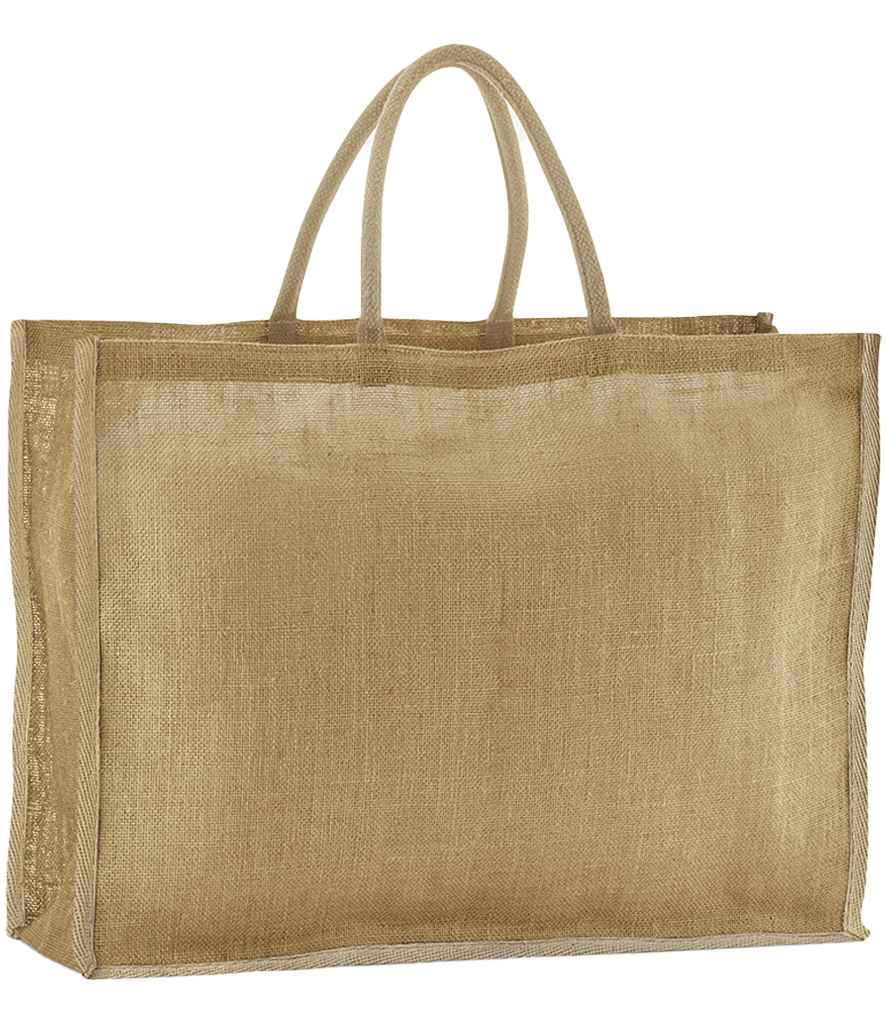 Westford Mill Natural Starched Jute Market Shopper in Natural