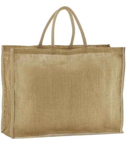 Westford Mill Natural Starched Jute Market Shopper in Natural