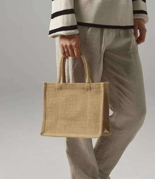 Westford Mill Westford Mill Natural Starched Jute Mini Gift Bag