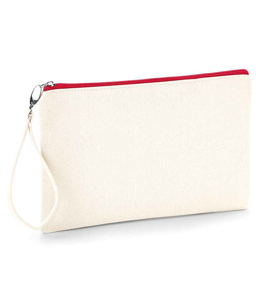 Westford Mill Canvas Wristlet Pouch - model image