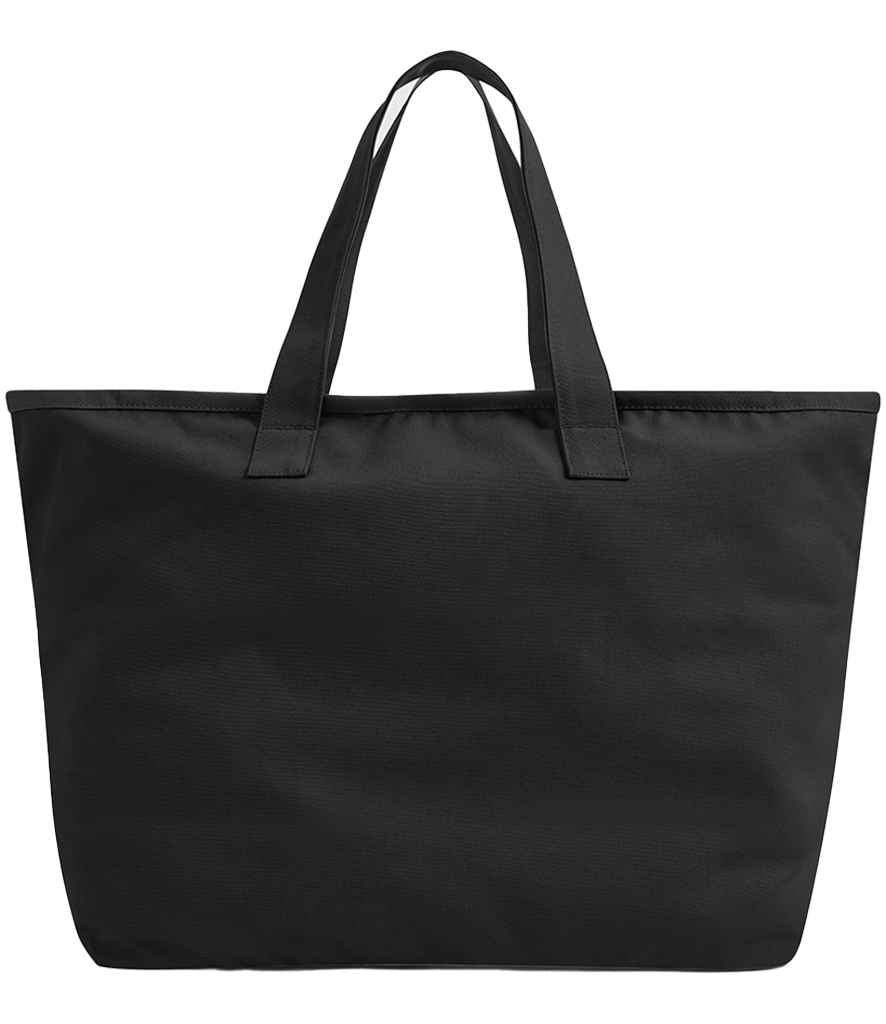Westford Mill Oversized Heavy Duty Canvas Tote Bag in Black