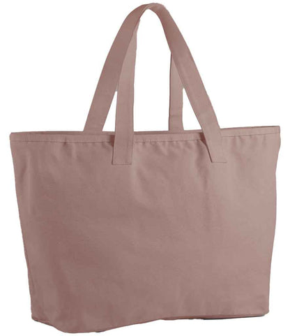 Westford Mill Westford Mill Oversized Heavy Duty Canvas Tote Bag Rose