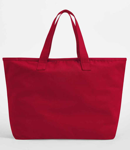 Westford Mill Westford Mill Oversized Heavy Duty Canvas Tote Bag Scarlet Red