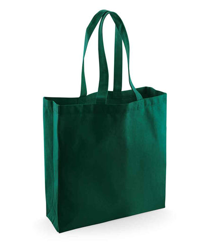 Westford Mill Fairtrade Cotton Classic Shopper in Bottle Green