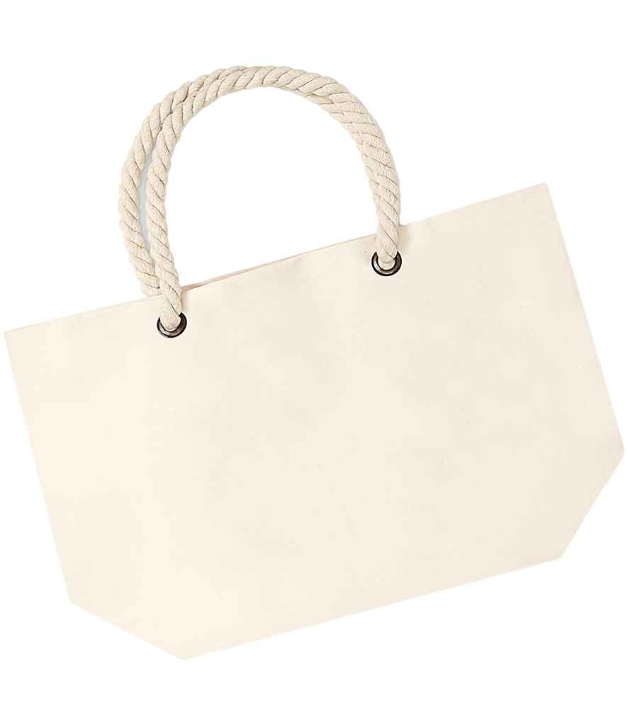 Westford Mill Nautical Beach Bag in Natural