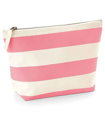 Westford Mill Westford Mill Nautical Accessory Bag Natural/Pink