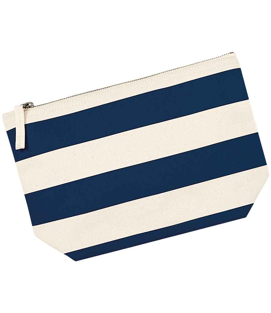 Westford Mill Nautical Accessory Bag in Natural/Navy