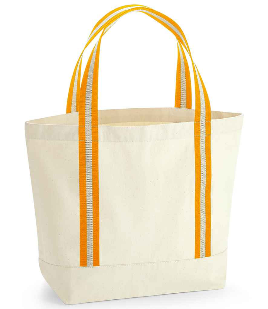Westford Mill EarthAware® Organic Boat Bag in Natural/Amber