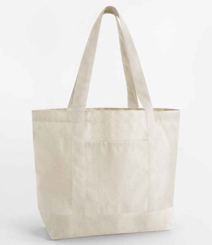 Westford Mill EarthAware® Organic Varsity Shopper in Natural