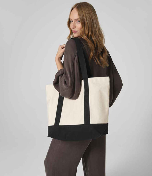 Westford Mill Westford Mill EarthAware® Organic Varsity Shopper