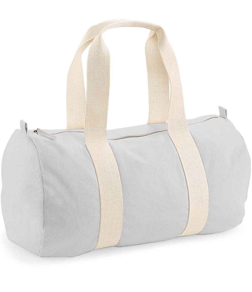 Westford Mill EarthAware® Organic Barrel Bag in Light Grey