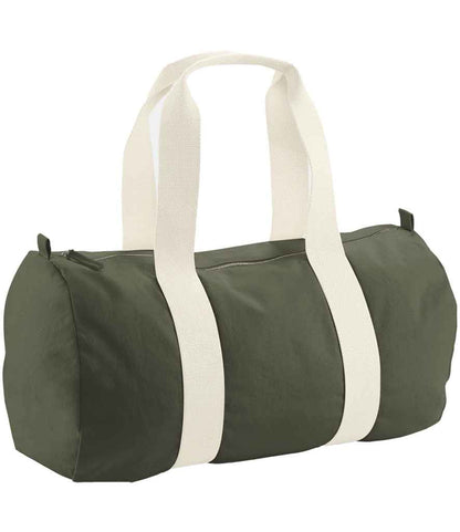 Westford Mill EarthAware® Organic Barrel Bag in Olive Green