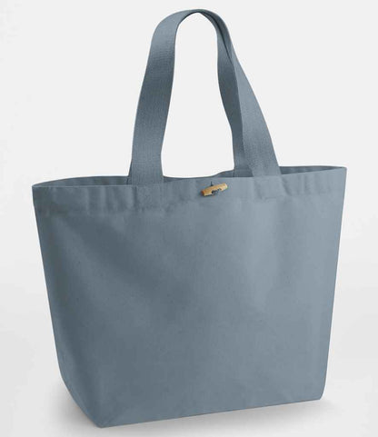 Westford Mill Westford Mill EarthAware® Organic Marina Tote XL Bag Dusty Blue