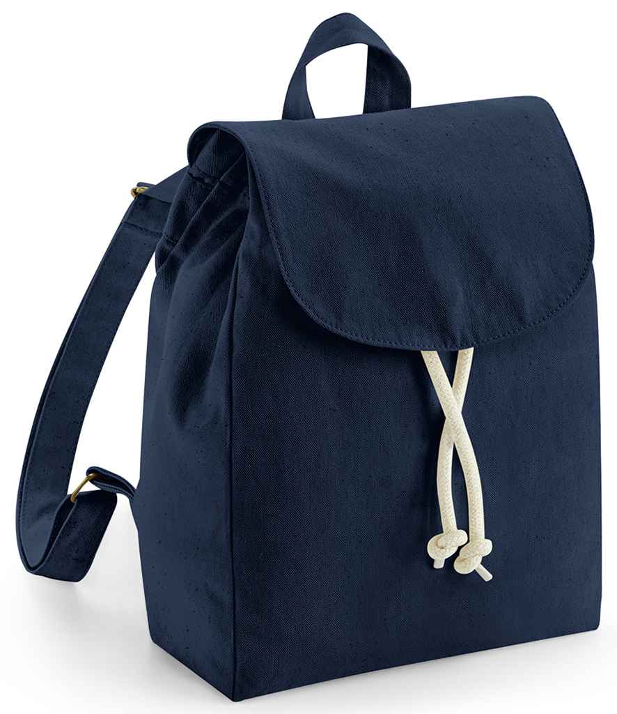 Westford Mill EarthAware® Organic Mini Rucksack in French Navy