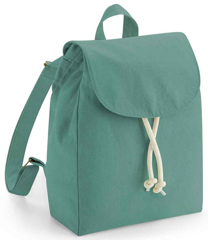 Westford Mill EarthAware® Organic Mini Rucksack in Sage Green