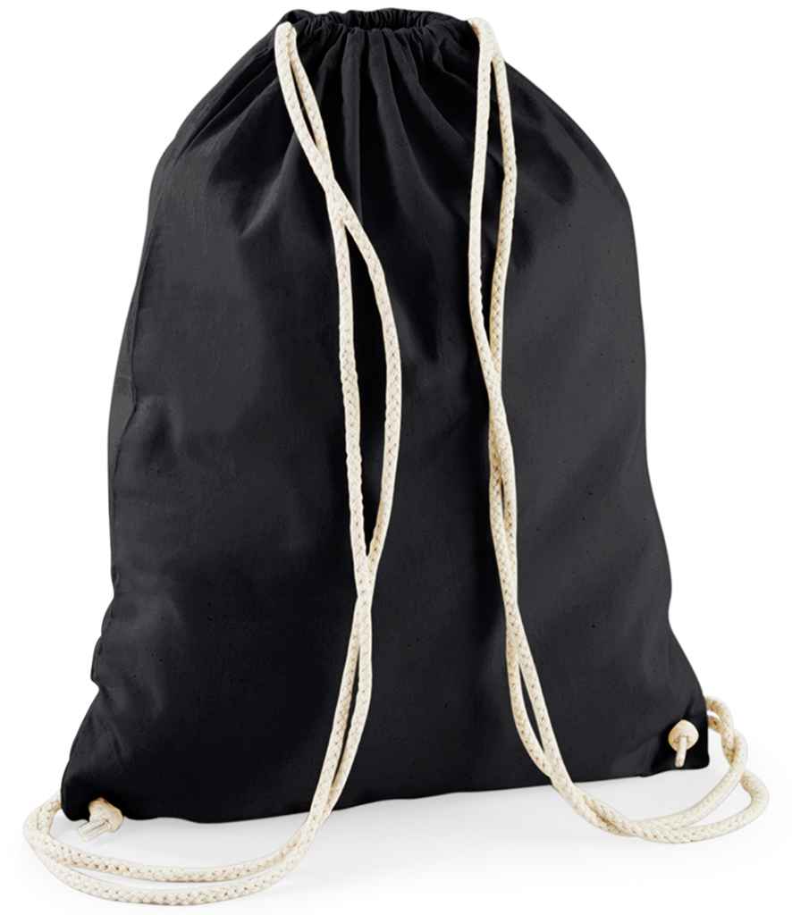 Westford Mill Recycled Cotton Gymsac - model image