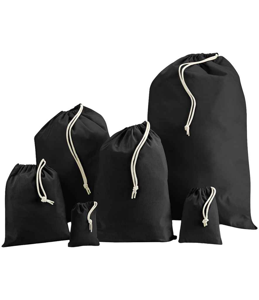 Westford Mill Westford Mill Recycled Cotton Stuff Bag Black