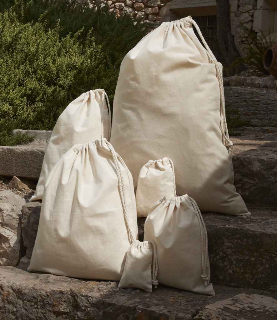 Westford Mill Westford Mill Recycled Cotton Stuff Bag Natural