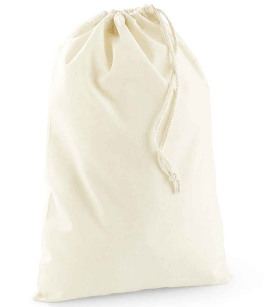 Westford Mill Recycled Cotton Stuff Bag in Natural