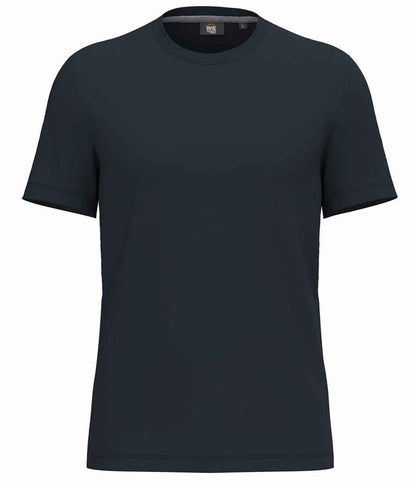 WK Designed to Work Anti-Bacterial Short Sleeve T-Shirt in Navy