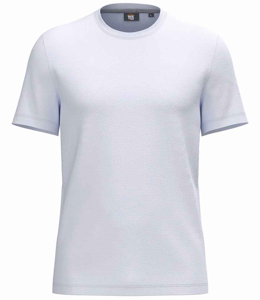 WK Designed to Work Anti-Bacterial Short Sleeve T-Shirt in White