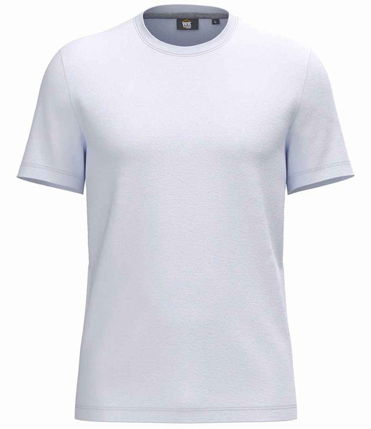 WK Designed to Work Anti-Bacterial Short Sleeve T-Shirt in White