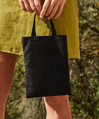 Westford Mill Cotton party bag for life Black