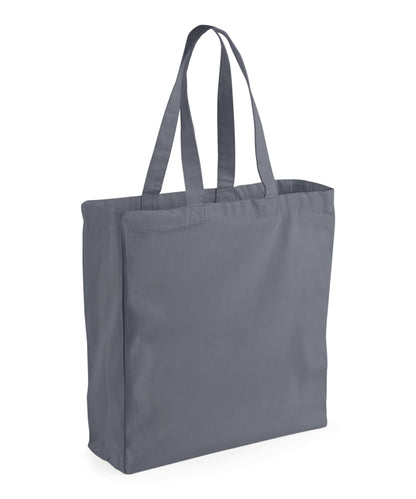 Westford Mill Canvas classic shopper Graphite Grey