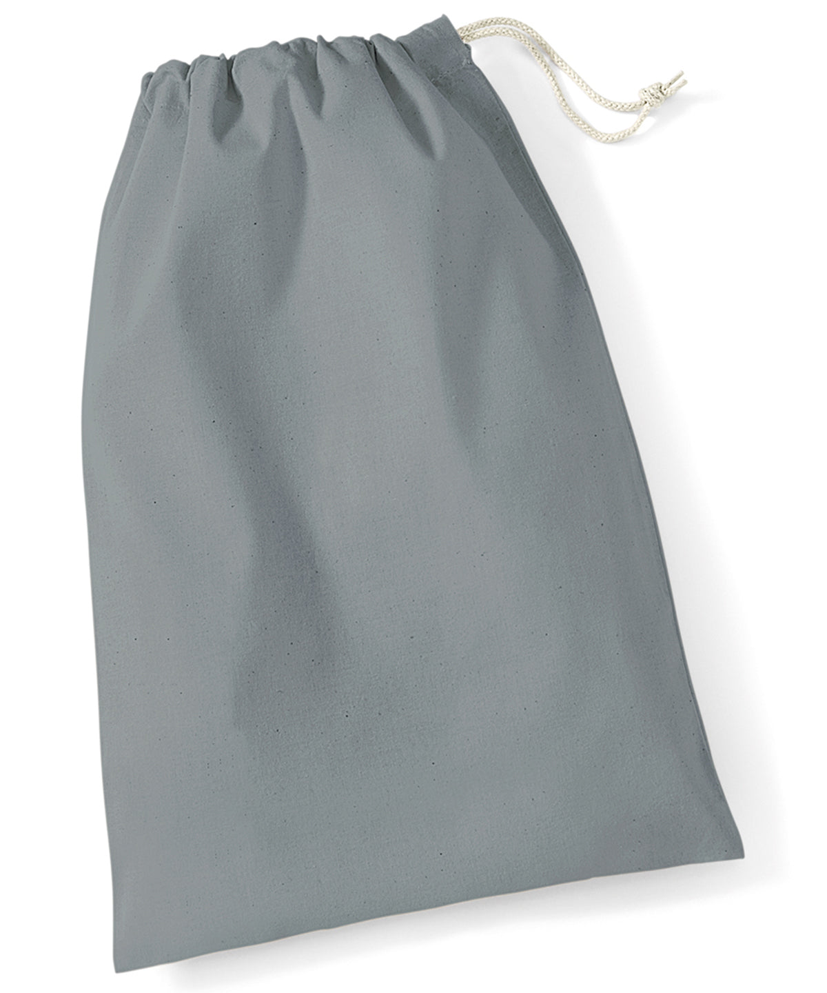 Westford Mill Cotton stuff bag Pure Grey