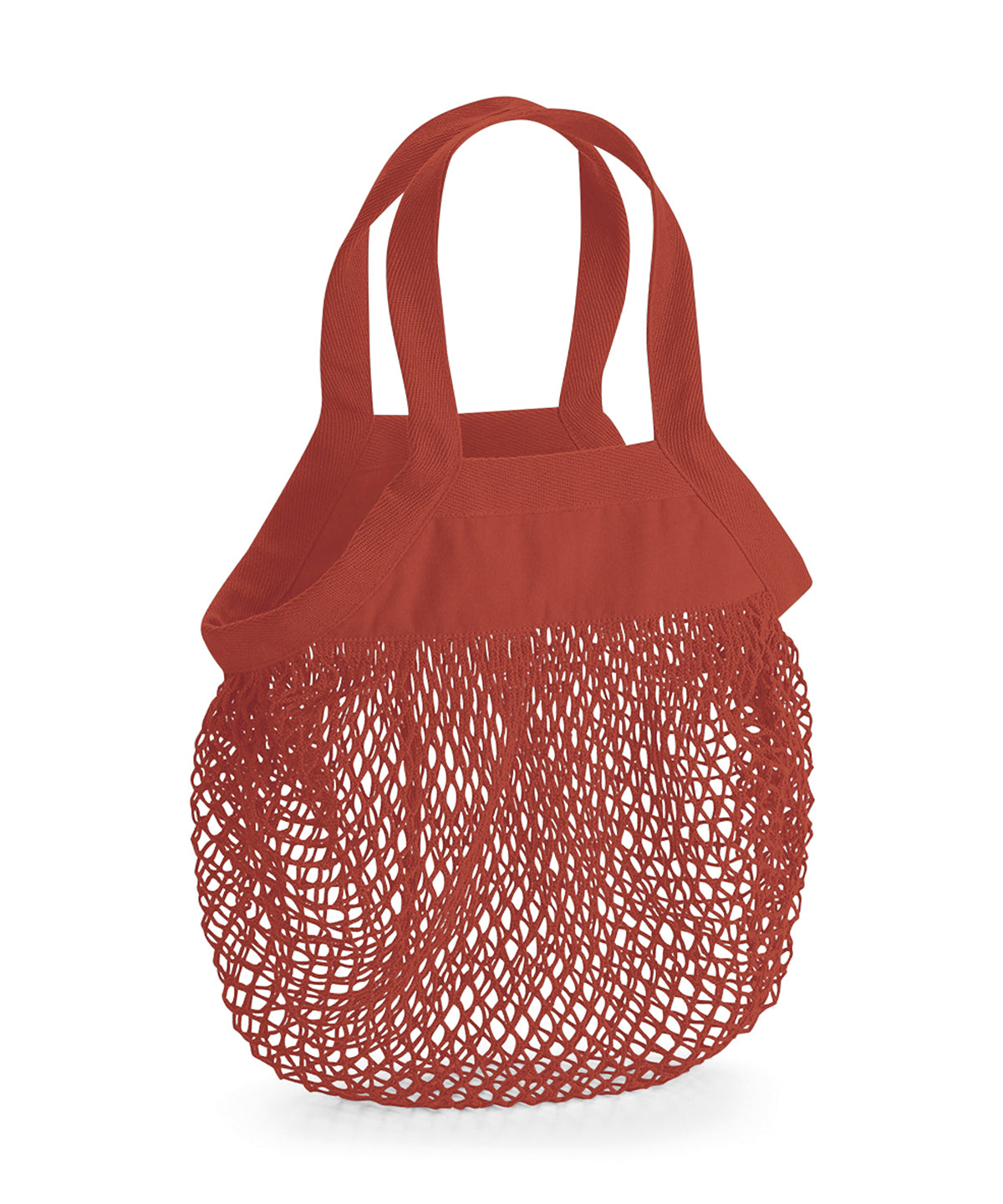 Westford Mill Organic cotton mini mesh grocery bag Airforce Blue
