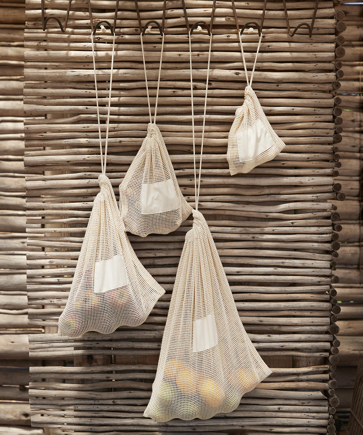 Westford Mill Organic cotton mesh sacks Natural