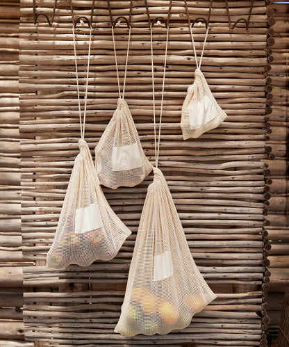 Westford Mill Organic cotton mesh sacks Natural
