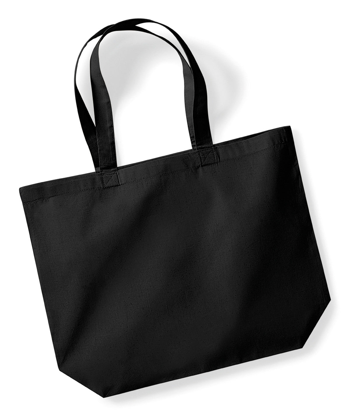 Westford Mill Organic premium cotton maxi tote Black