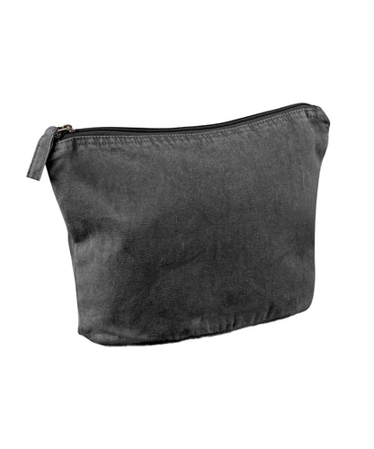 Westford Mill Garment-dyed accessory bag Vintage Black
