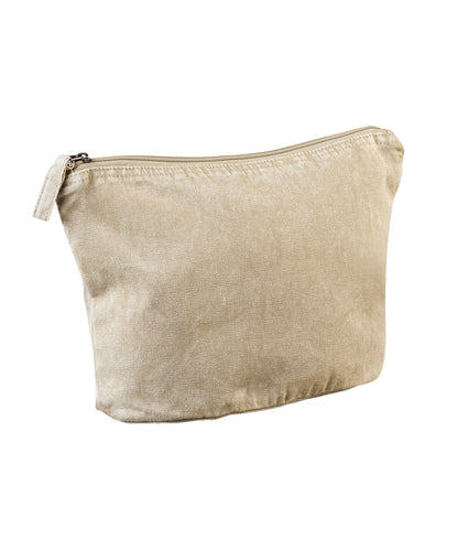 Westford Mill Garment-dyed accessory bag Vintage Sand