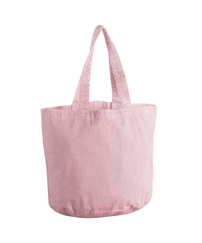 Westford Mill Garment-dyed shopper Vintage Dusky Pink