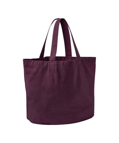 Westford Mill Garment-dyed shopper Vintage Oxblood