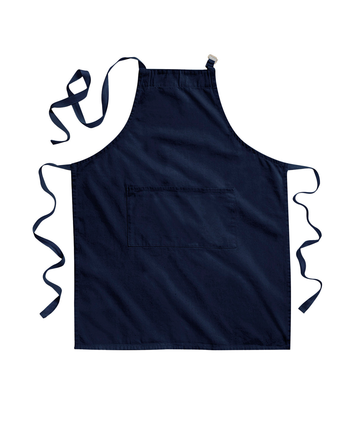 Westford Mill Fairtrade cotton adult craft apron French Navy